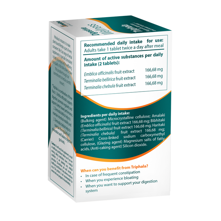 Himalaya Digestive Wellness Triphala - 60 Tabletten