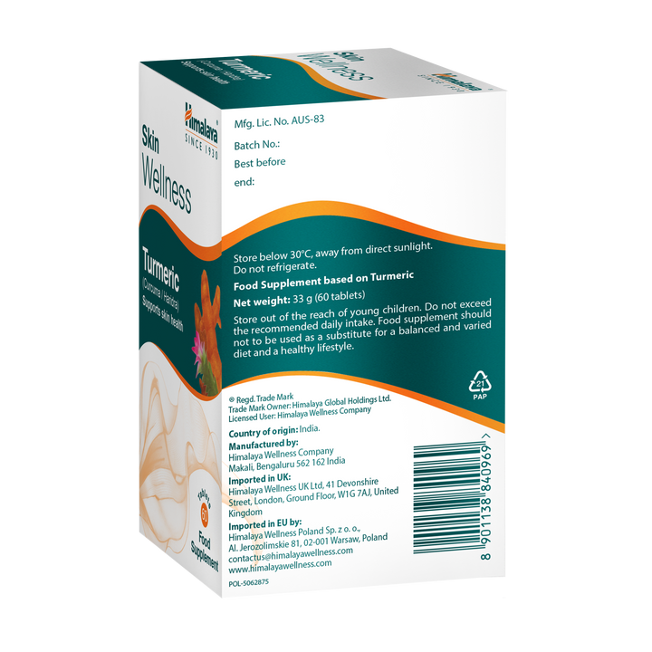 Himalaya Skin Wellness Kurkuma - 60 Tabletten