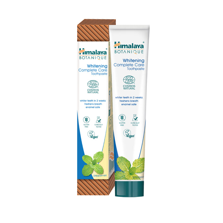 Himalaya Botanique Whitening Complete Care Zahnpasta – Pfefferminz 75 ml