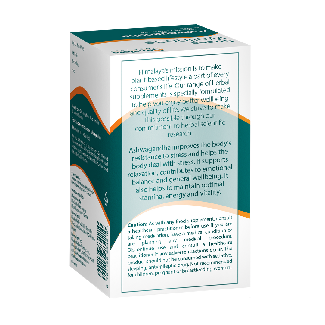 Himalaya Stress Wellness Ashwagandha - 60 Tabletten