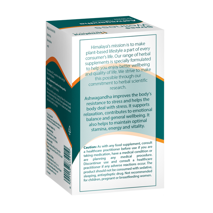 Himalaya Stress Wellness Ashwagandha - 60 Tabletten