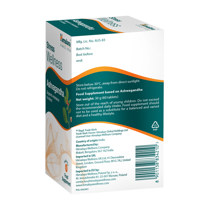 Himalaya Stress Wellness Ashwagandha - 60 Tabletten