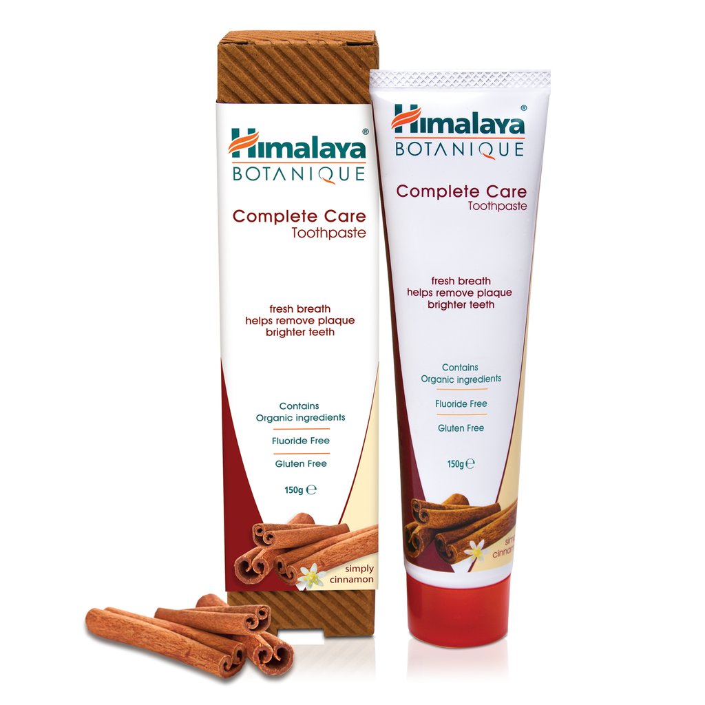 Himalaya BOTANIQUE Complete Care Zahnpasta - Simply Cinnamon - 150g